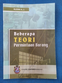 Beberapa Teori Permintaaan Barang