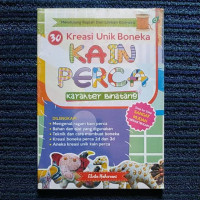 30 Kreasi Unik Boneka Kain Perca Karakter Binatang