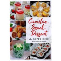 Camilan, Snack, Dessert ala Dapur Susie