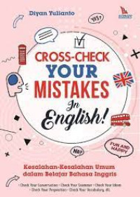 Cross-Check Your Mistakes in English