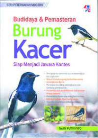 Budidaya & Pemasteran Burung Kacer