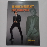 Teknik Menjahit Pakaian Pria