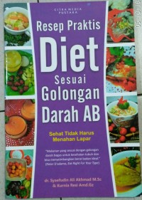 Resep Praktis Diet Sesuai Golongan Darah AB