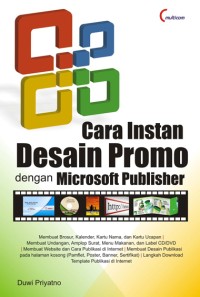 Cara Instan Desain Promo Dengan Microsoft Publisher